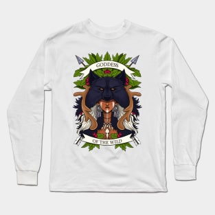 Goddess of the Wild Long Sleeve T-Shirt